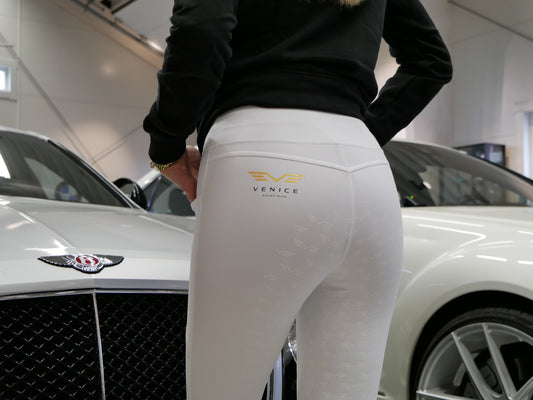 VENICE Compression Breeches Cotton White